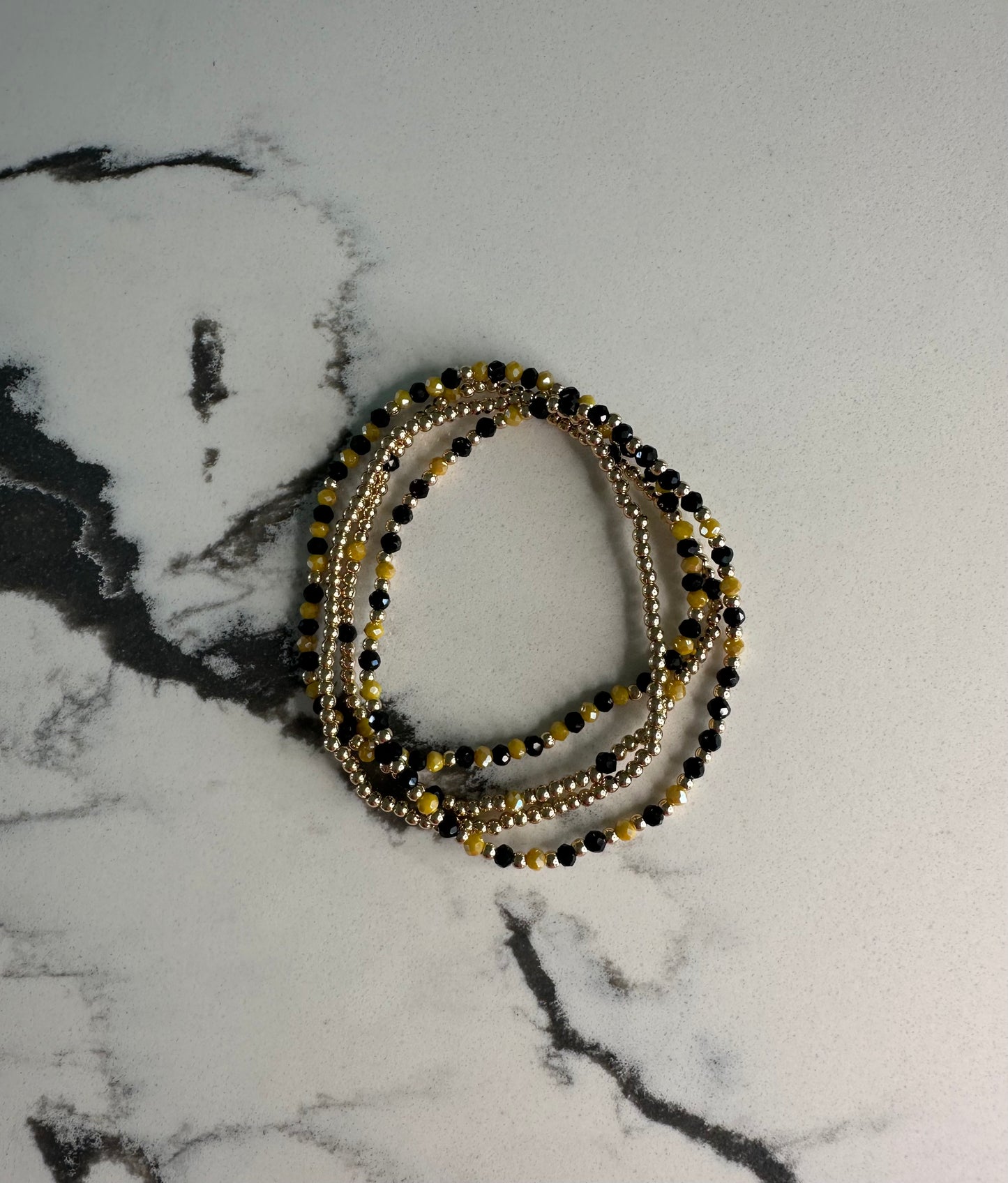 Game Day Beaded Bracelet Set