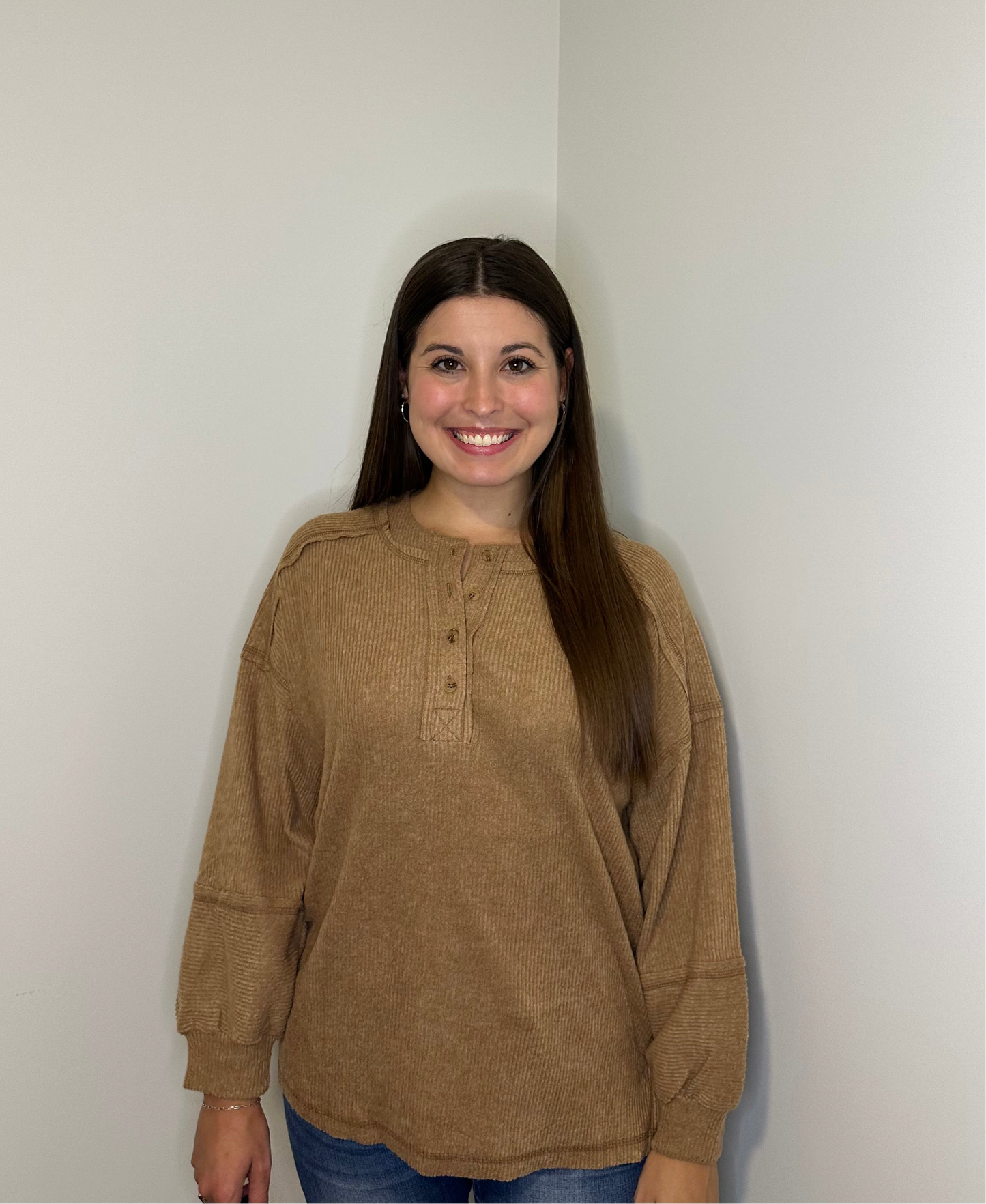 Life Is Gourd Top - Camel