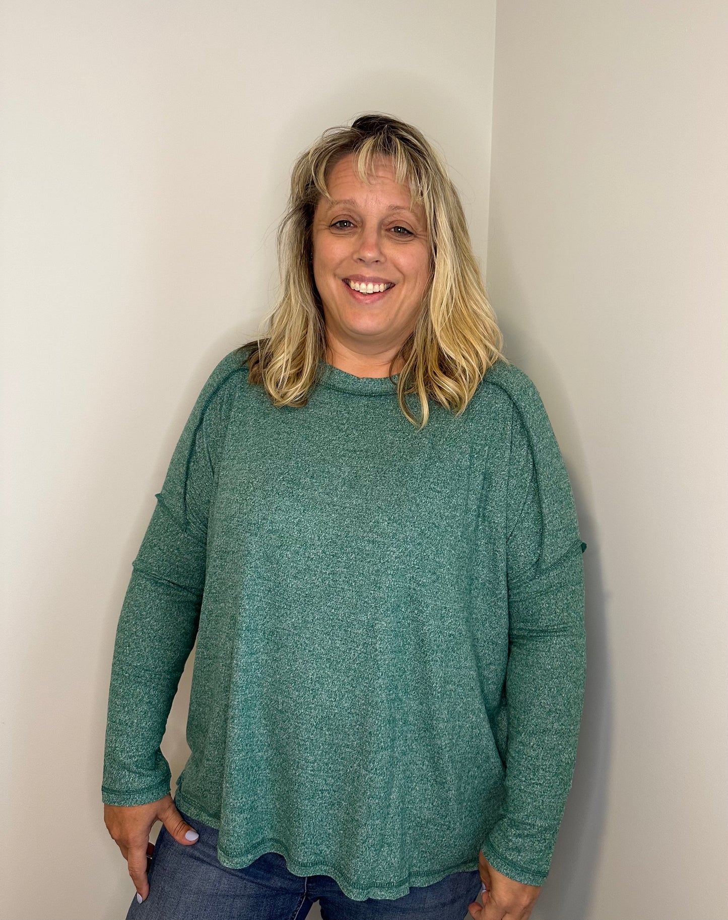 Straight Out Of Whoville Plus Top