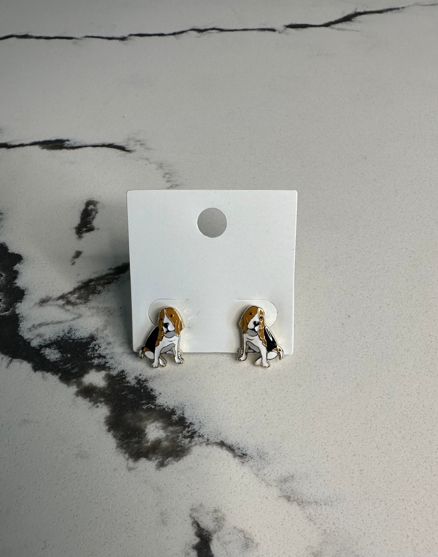 Hound Stud Earrings