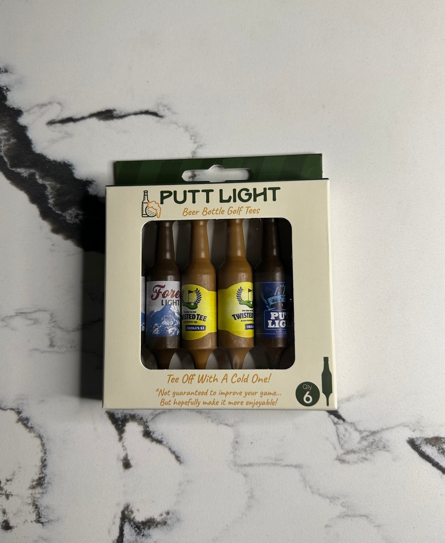 Beer Bottle Golf Tees - Variety Pack #1