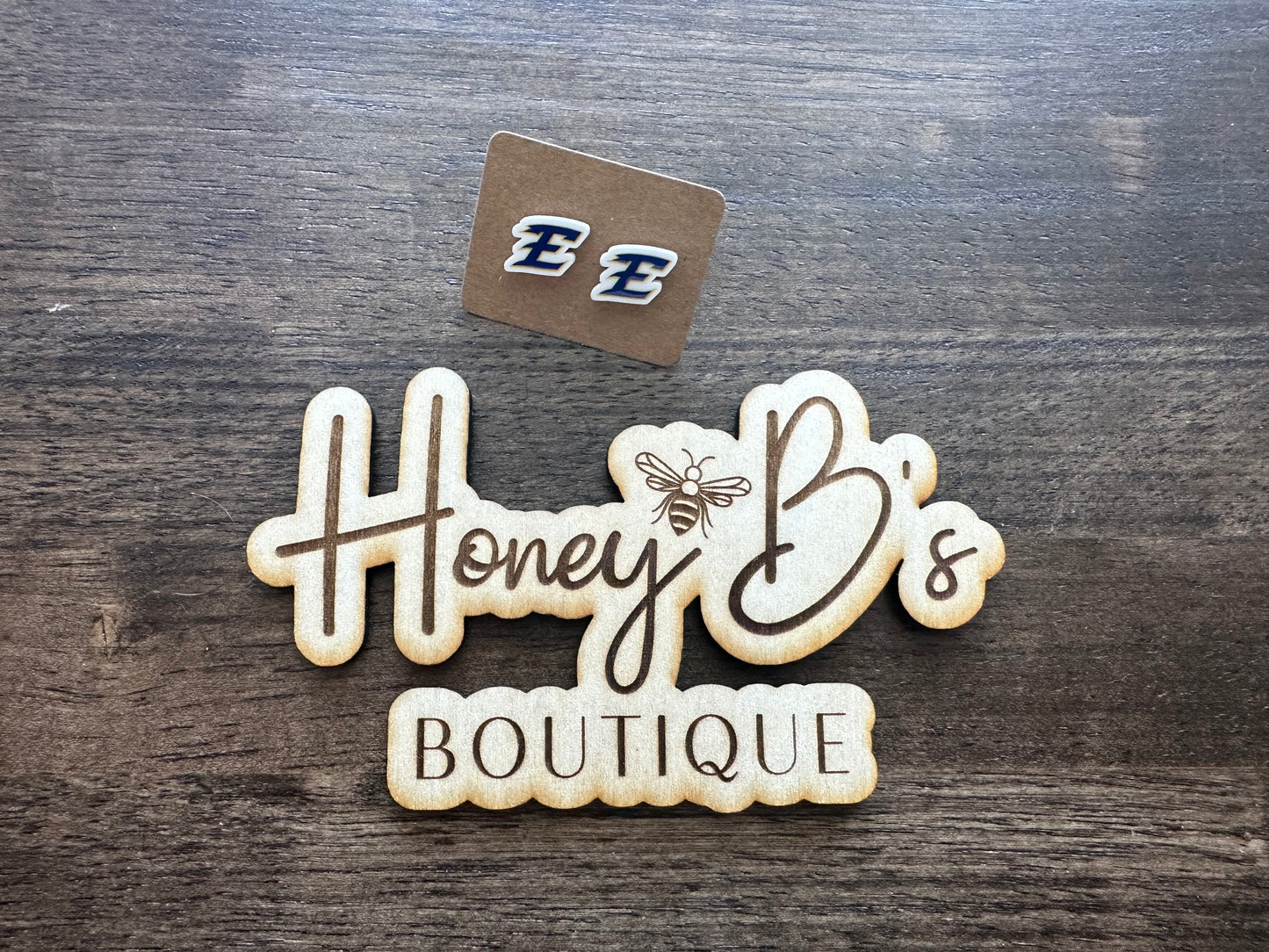 Edenton Aces Mini Stud Earrings