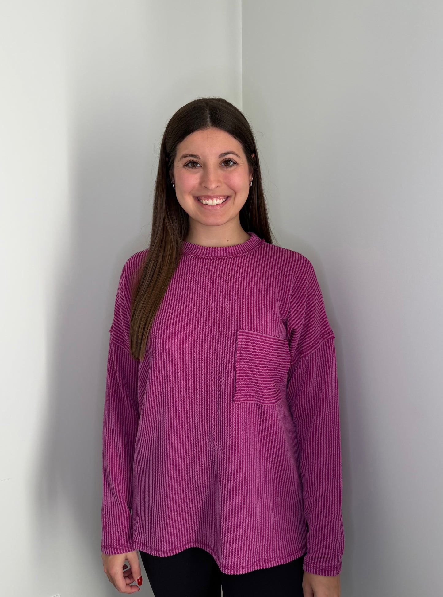 Madison Top - Sugarplum