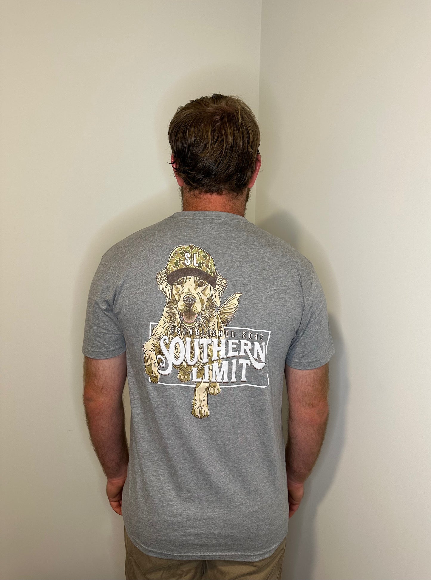 Southern Limit Graphic Tee - Camo Dog