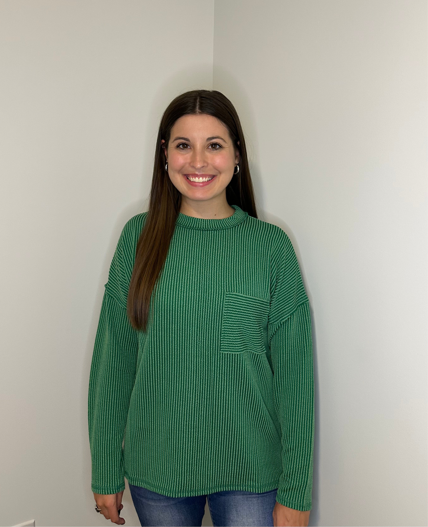 Madison Top - Grinch Green