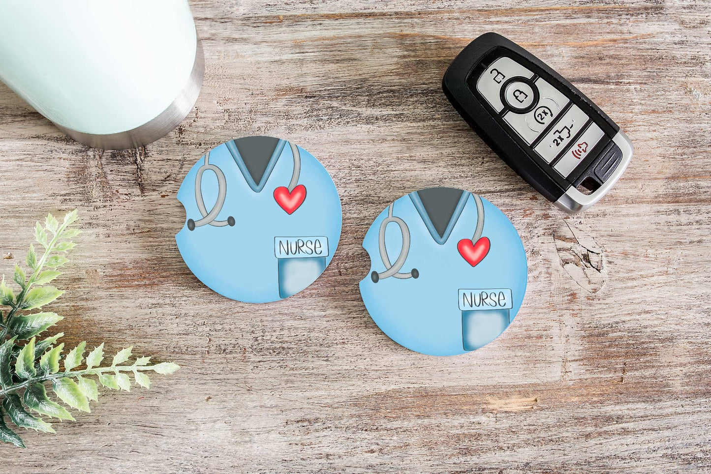 Nurse Car Coasters