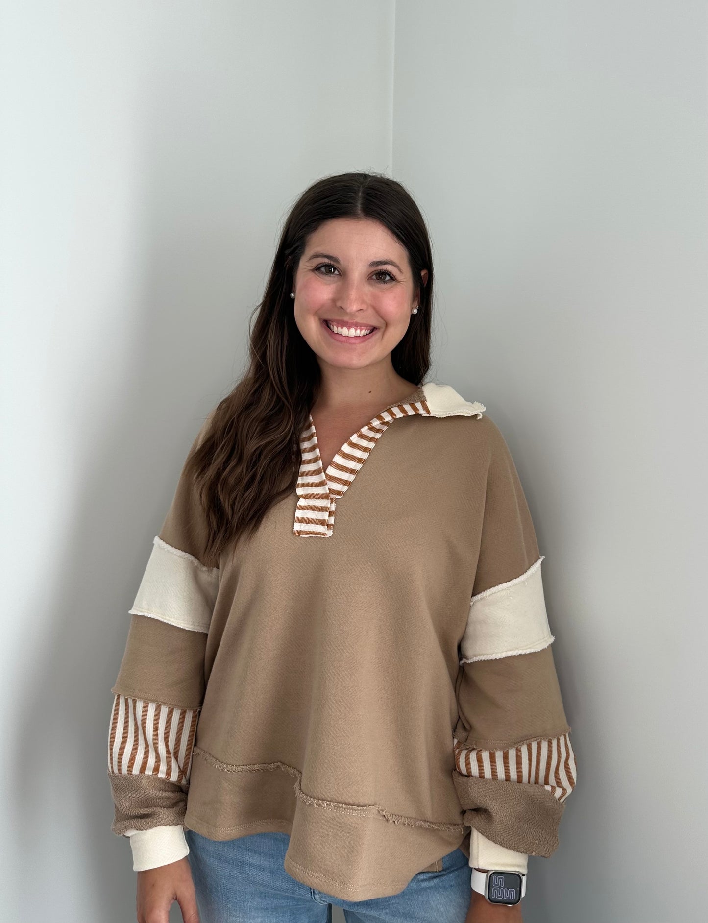 Lanie Pullover - Taupe
