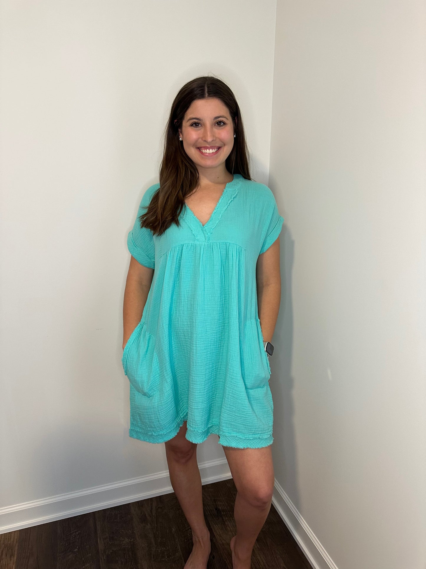 Spring Staple Dress - Mint