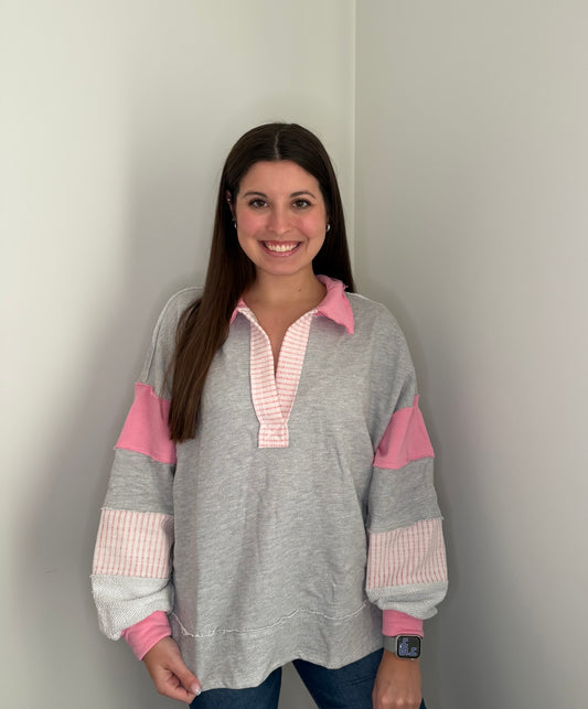 Lanie Pullover - Grey