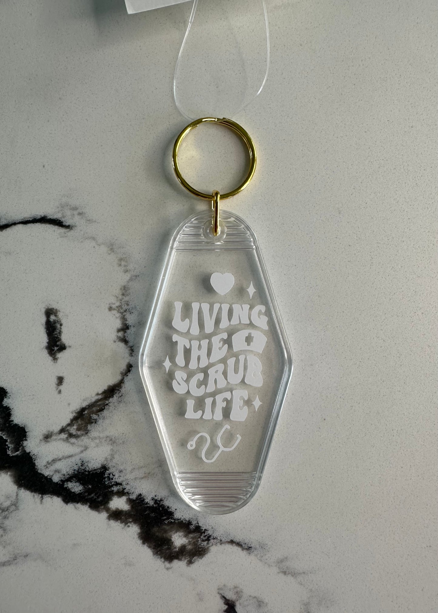 Motel Keychain