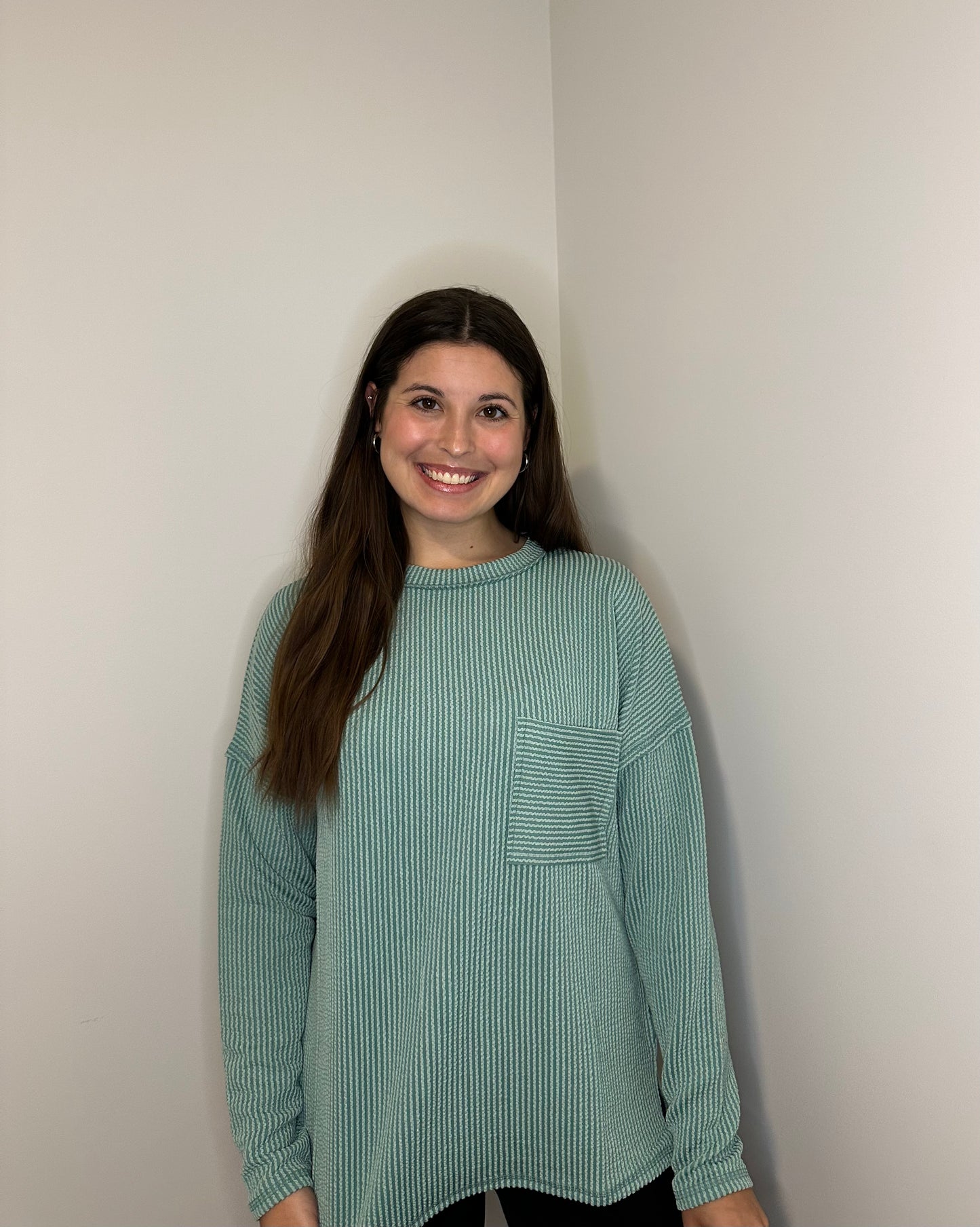 Madison Top - Spearmint Jade