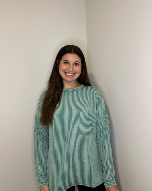 Madison Top - Spearmint Jade