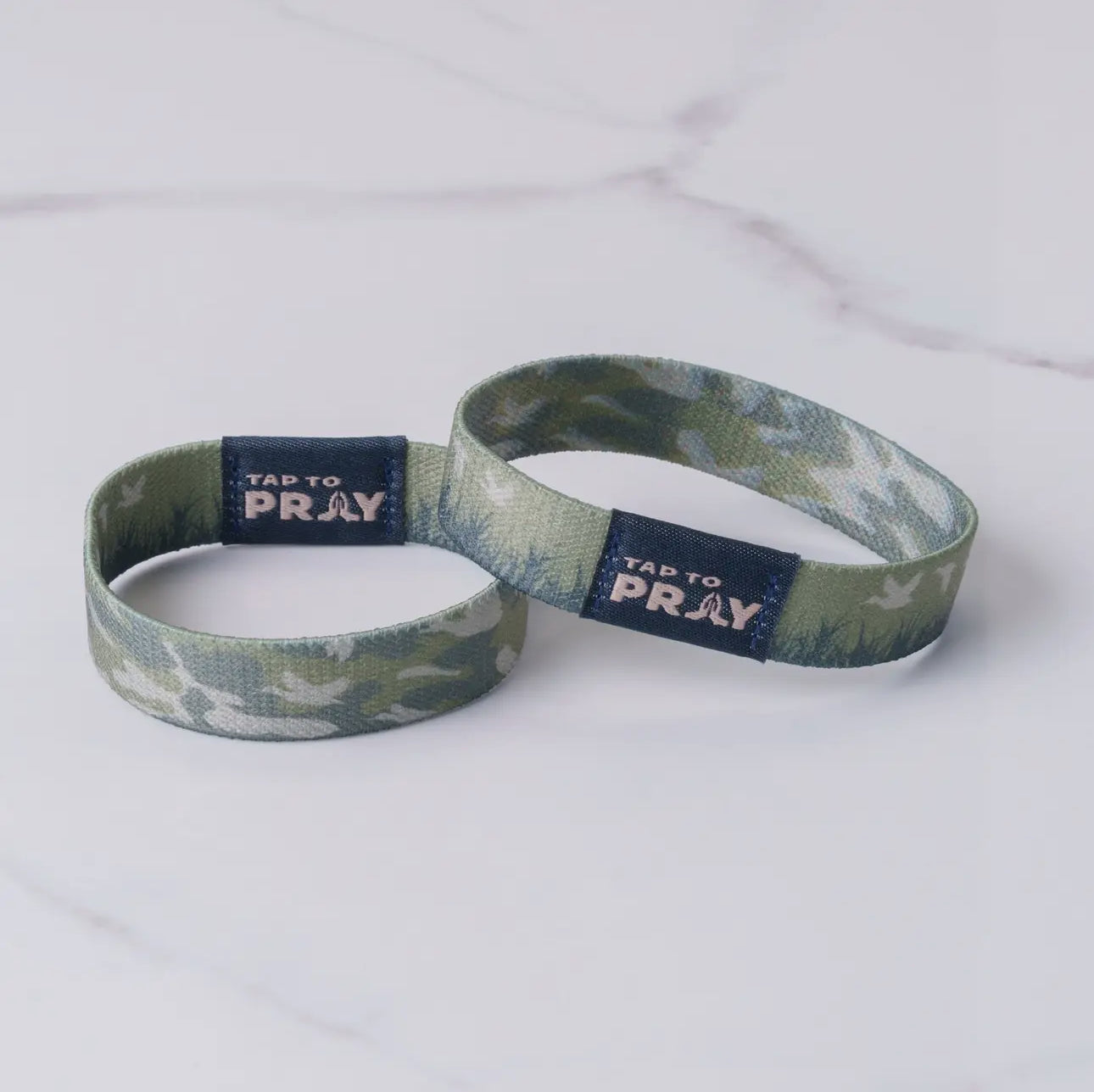 Tap To Pray™ Wristbands - Waterfowl Camo