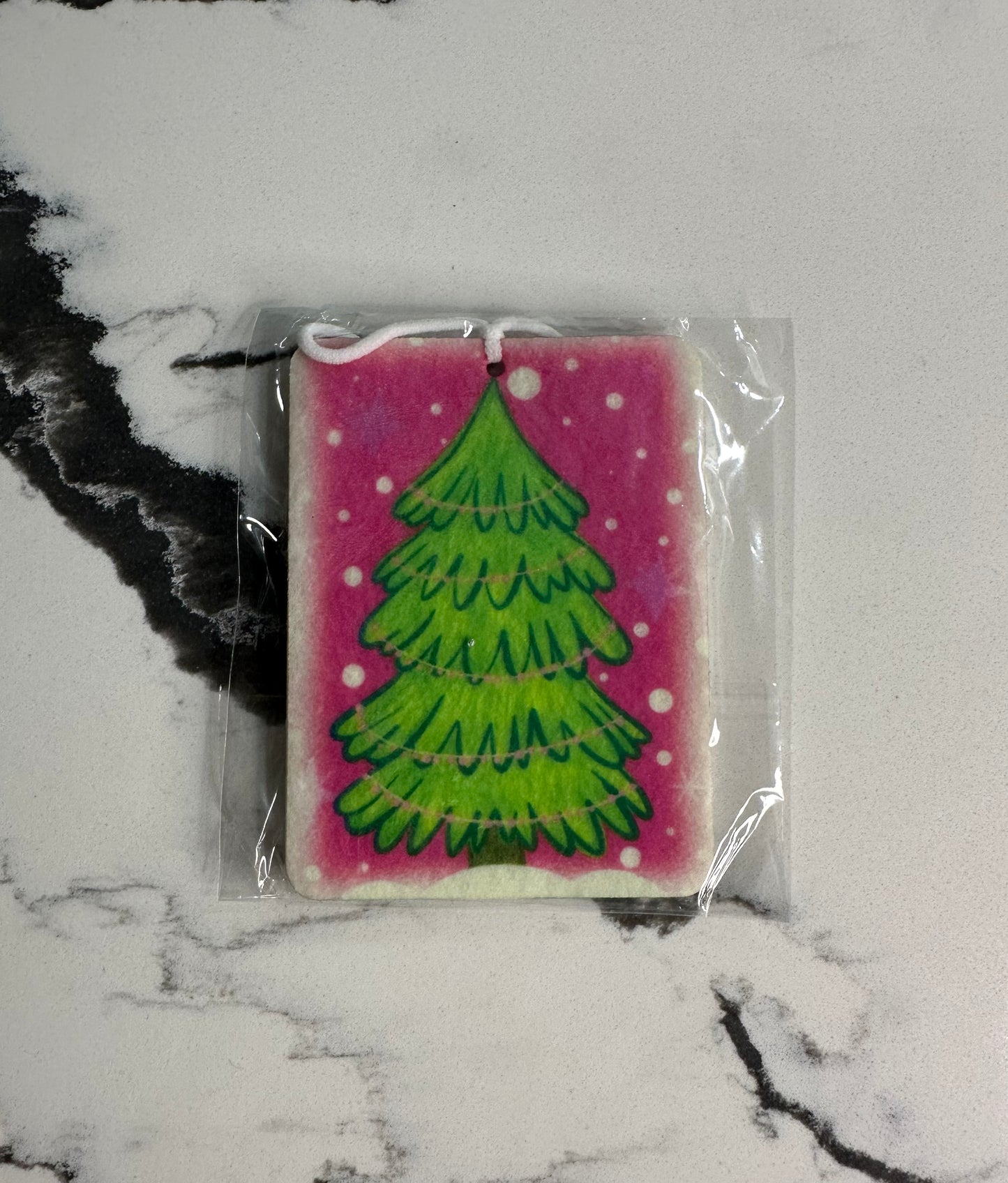 Pink Christmas Tree Freshie