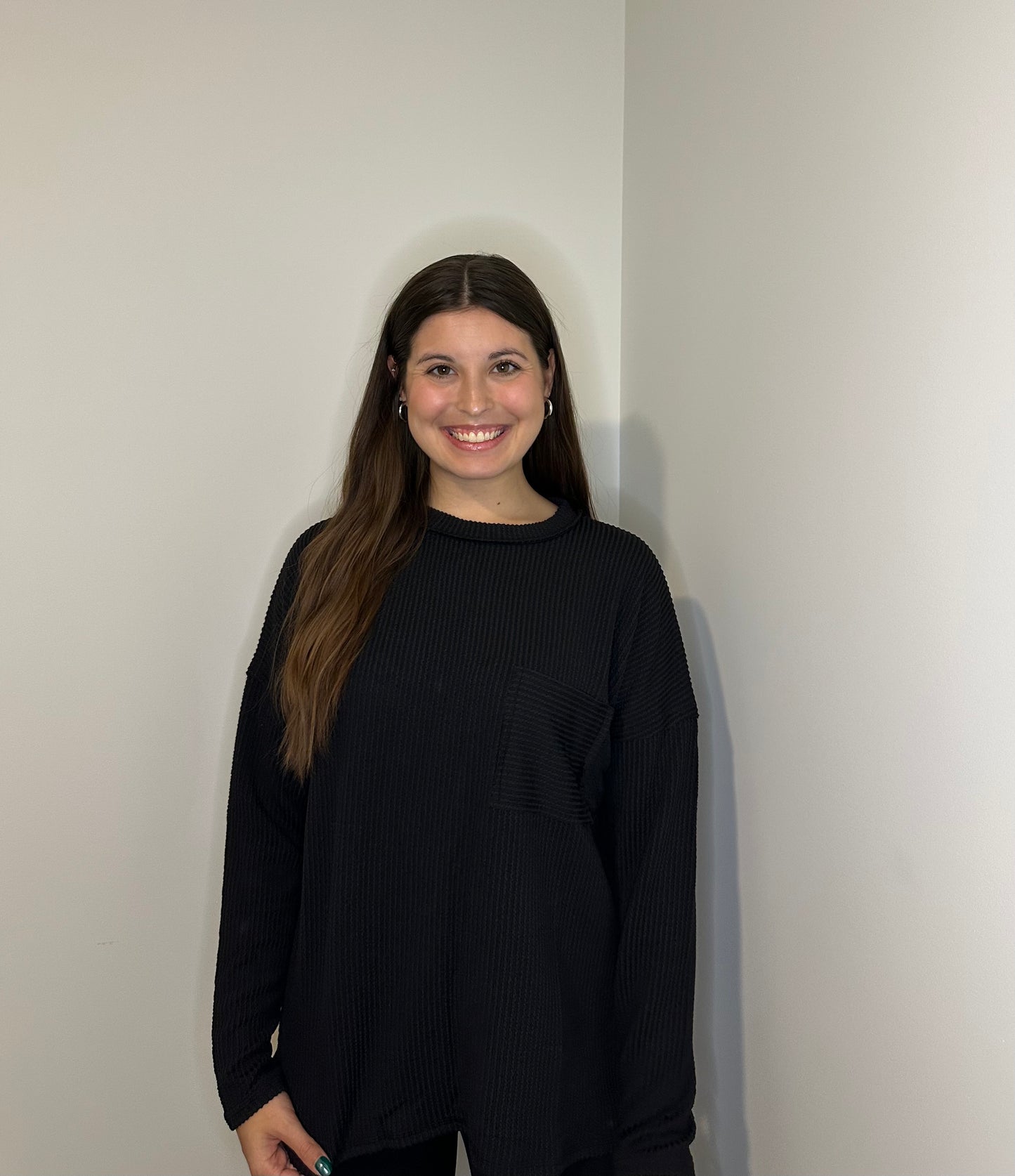 Madison Top - Coal Black