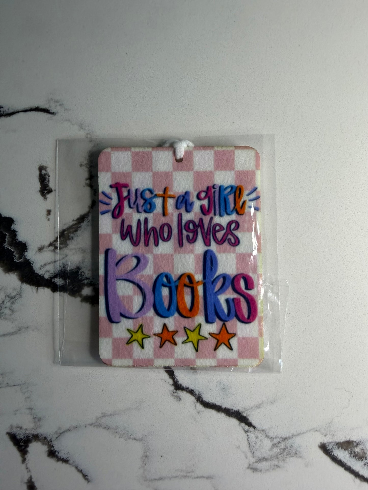 Just A Girl Who Loves Books Freshie