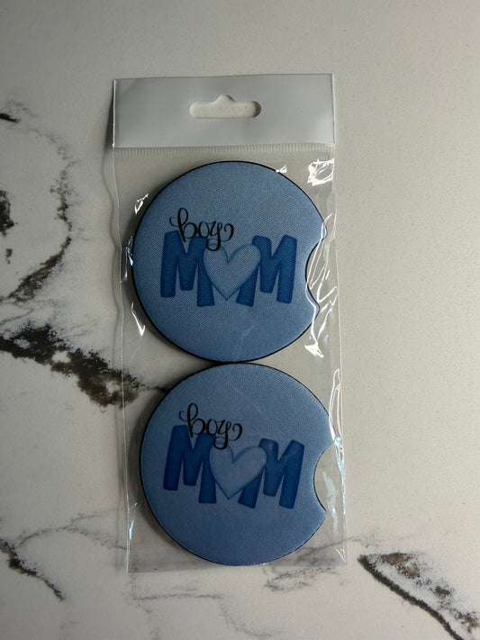 Boy Mom Car Coasters