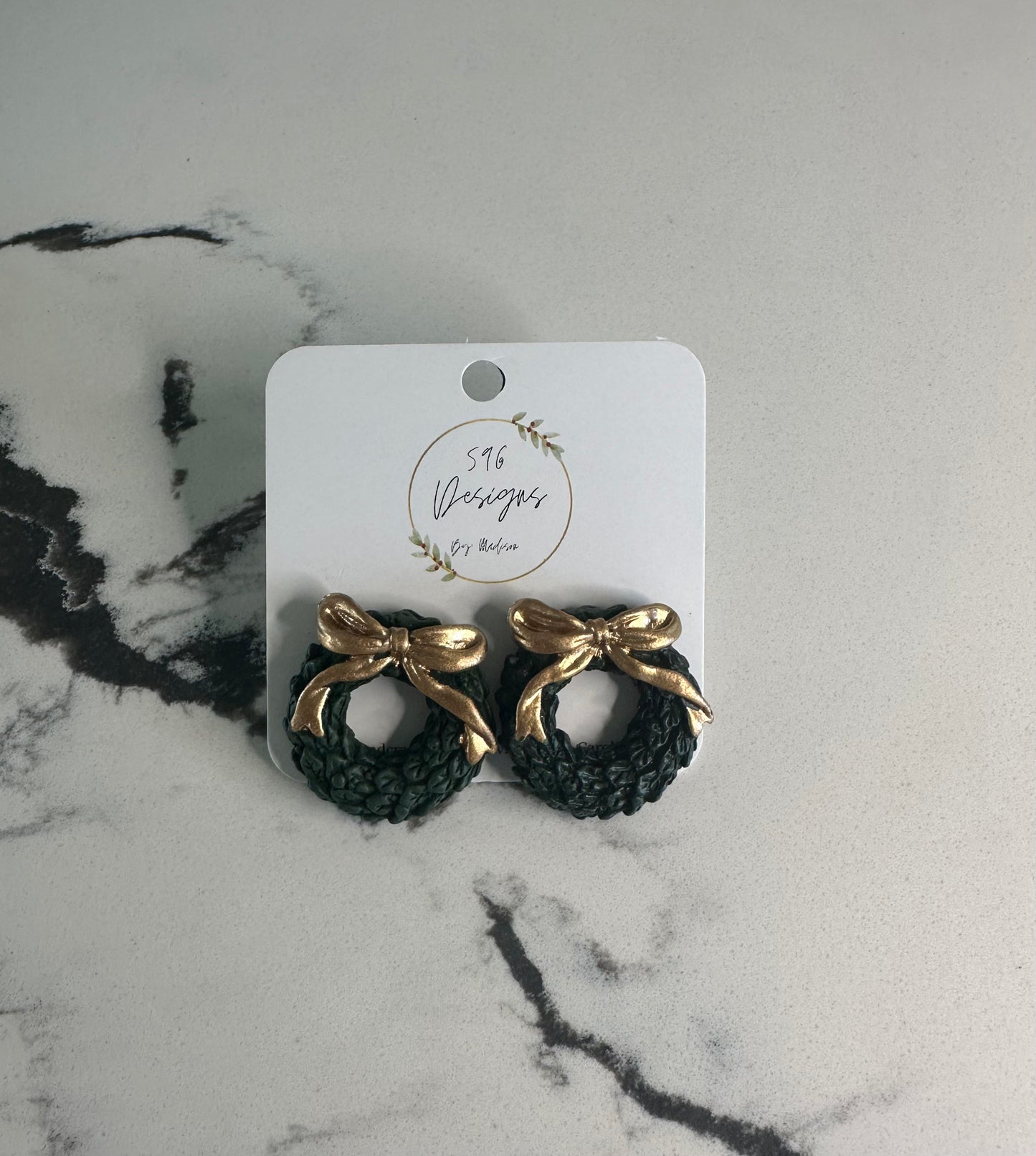 Wreath Stud Earrings