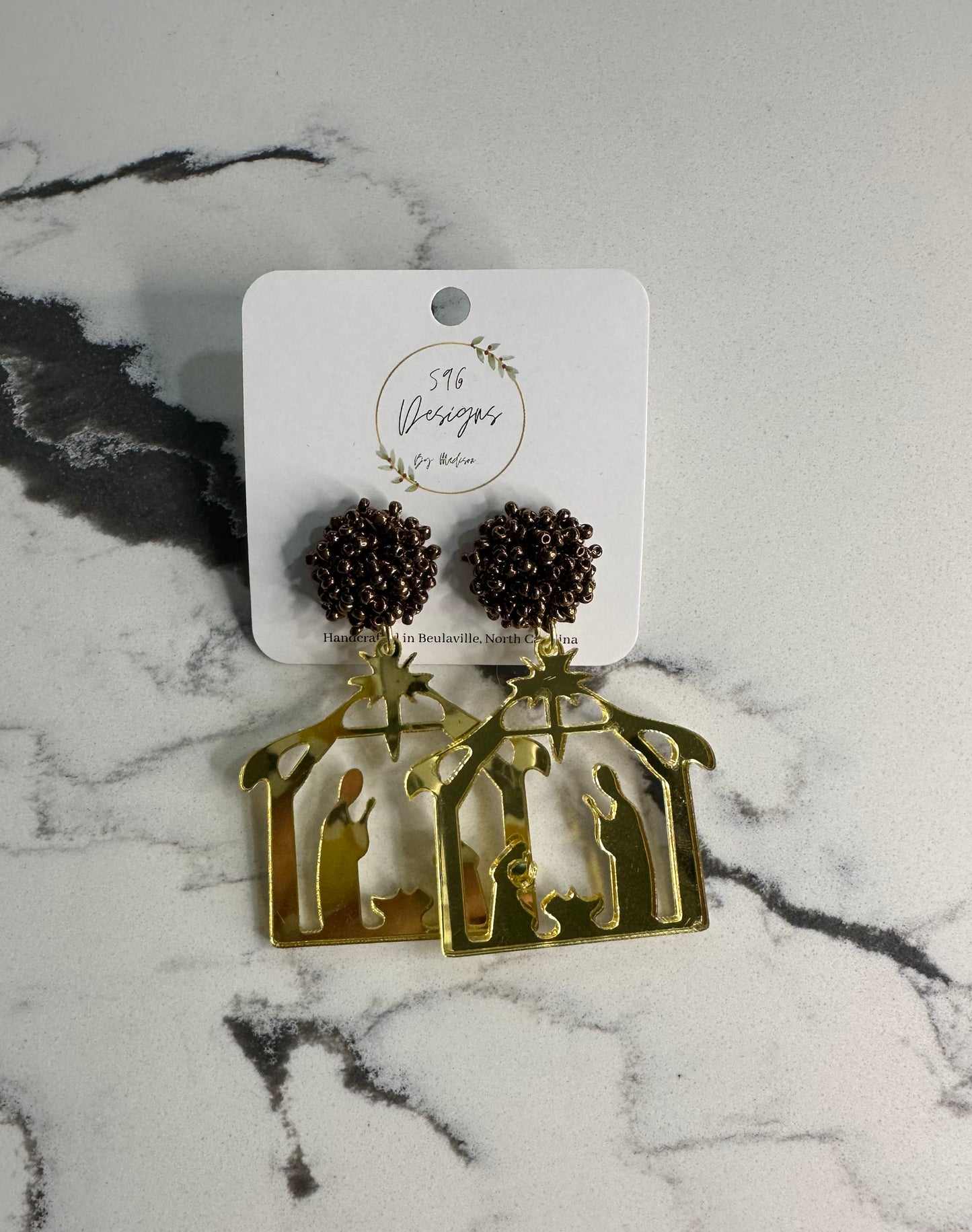 Nativity Statement Earrings