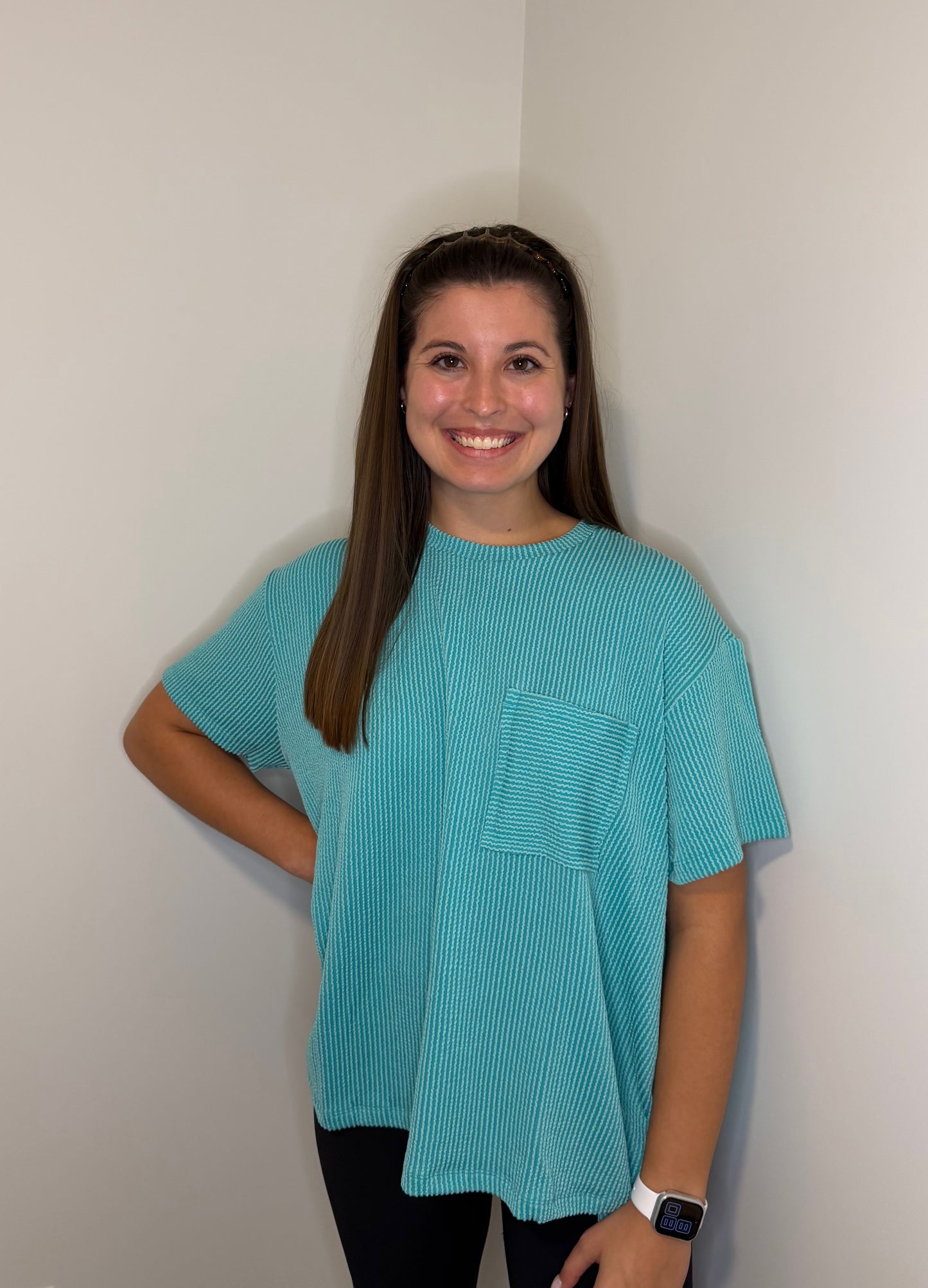 Lily Top - Turquoise